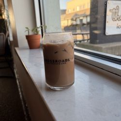 Crossroads Coffeehouse - Iced mocha