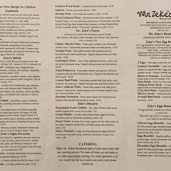 Mr Zeke's Restaurant - Menu - Burgers Near Me - Lakeside, Arizona Mr Zeke's Restaurant - Menu - Burgers Near Me - Lakeside, Arizona