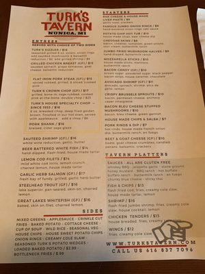 Menu photo 6 Turks Tavern Nunica, MI Menu photo 6 Turks Tavern Nunica, MI
