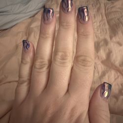 Bliss Nails & Bar - The mix design Kim helped me come up with!