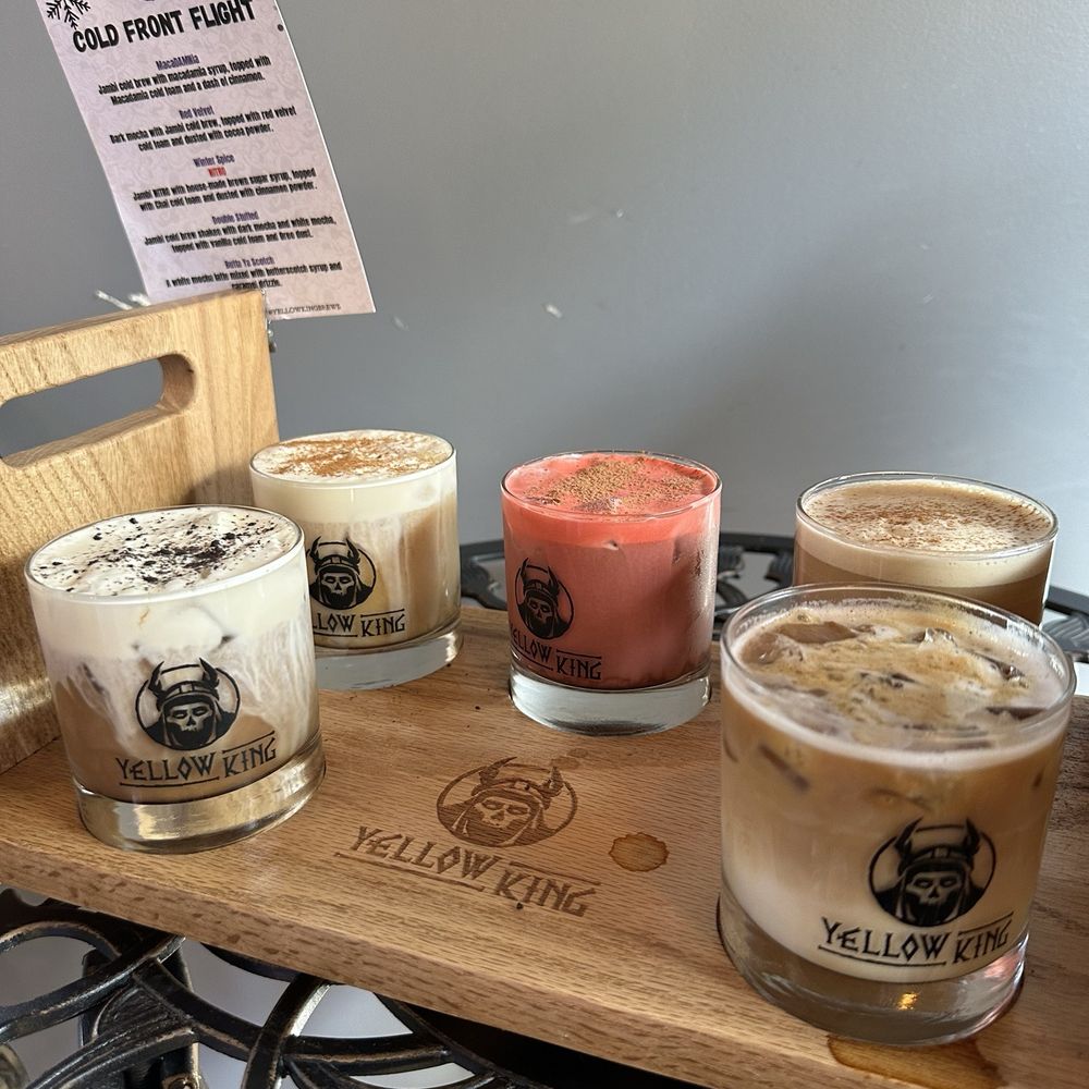 Yellow King - Bristol - Cold front Flights - Coffee & Tea Near Me - Bristol, Connecticut Yellow King - Bristol - Cold front Flights - Coffee & Tea Near Me - Bristol, Connecticut