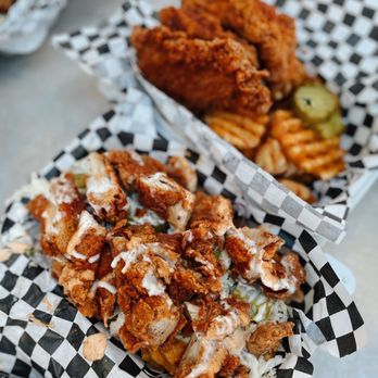 Chubby's Chickn - Loaded fries - Food Trucks Near Me - San Jose, California