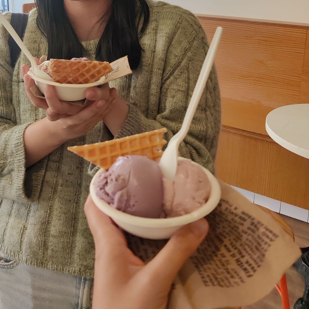 Jeni's Splendid Ice Creams - Wildberry lavender + strawberry buttermilk - Ice Cream & Frozen Yogurt Near Me - Chicago, Illinois Jeni's Splendid Ice Creams - Wildberry lavender + strawberry buttermilk - Ice Cream & Frozen Yogurt Near Me - Chicago, Illinois