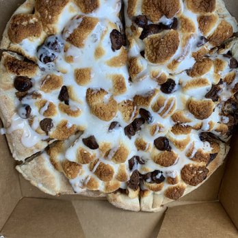 Refill Station - S'mores pizza! So dang good! - Food Trucks Near Me
