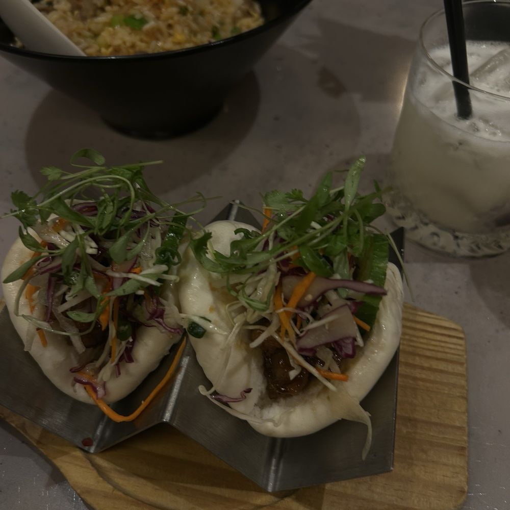 8 East - Pork belly bao & brisket fried rice - Asian Fusion Near Me - Las Vegas, Nevada
