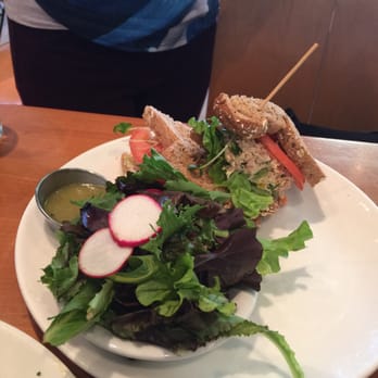 Plums Cafe - Tuna sandwich - Breakfast & Brunch Near Me - Costa Mesa, California