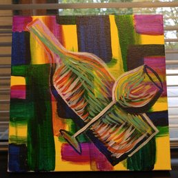 My own "spin" on this bottle art