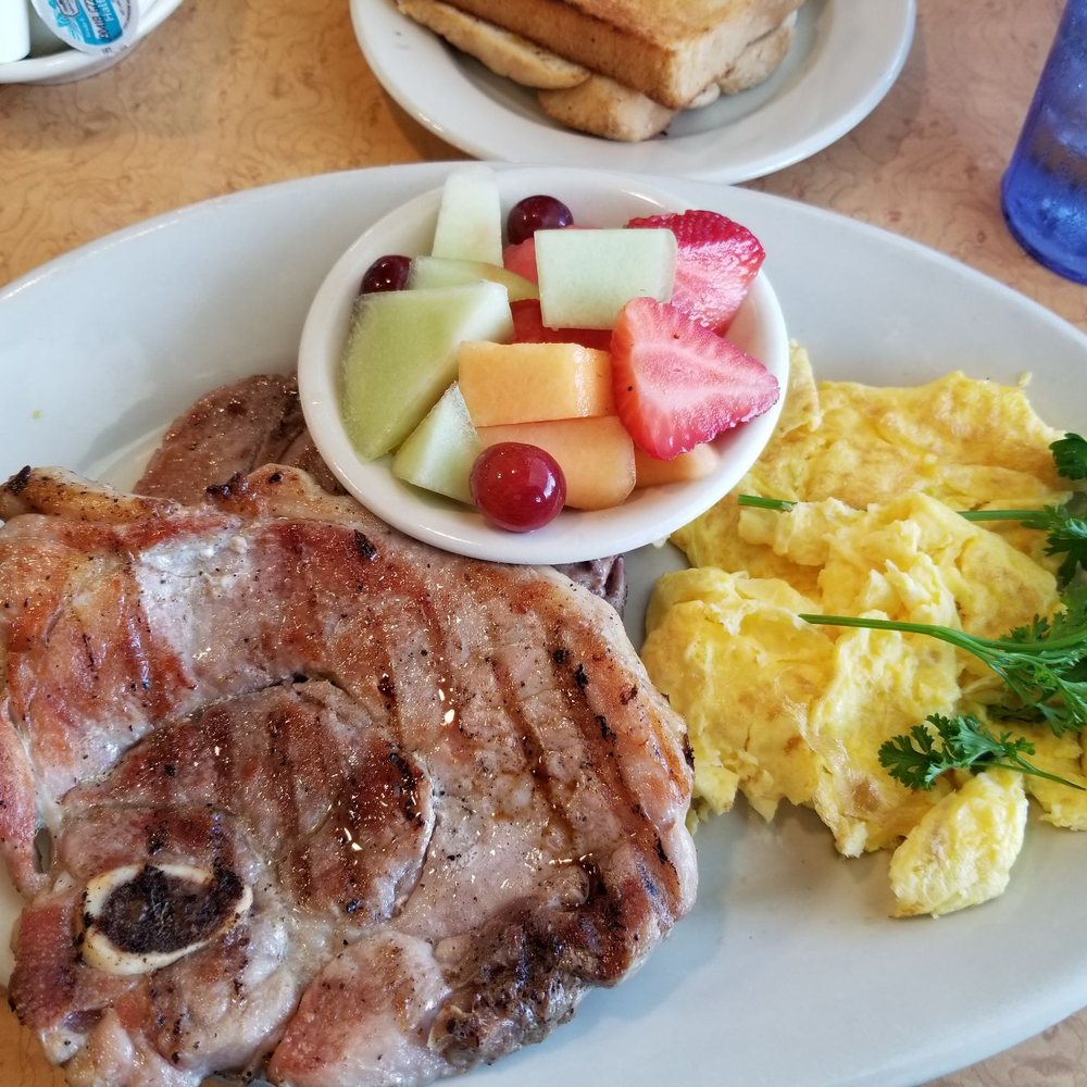 Pegah's Kitchen - Pork chops and scram eggs - American Near Me - Vista, California Pegah's Kitchen - Pork chops and scram eggs - American Near Me - Vista, California