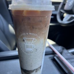 Honey Black Sesame Latte Honey Black Sesame Latte