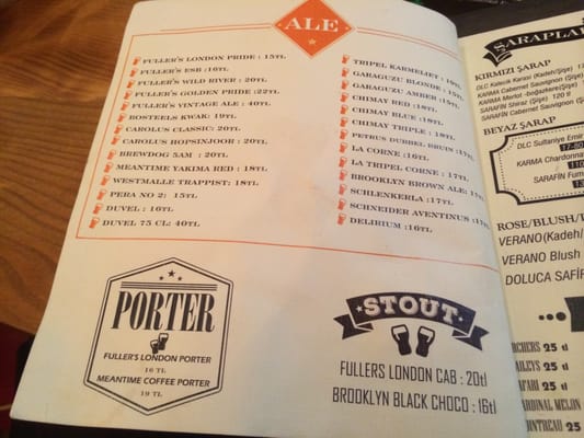 Menu photo 7 Beer Hall Istanbul, 34