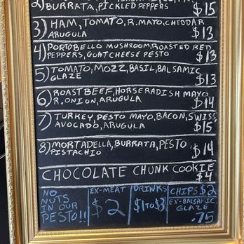 Affettati - Sandwich Menu - Sandwiches Near Me - Cleveland, Ohio