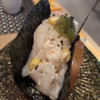Honshu - Hotate scallop temaki - Sushi Bars Near Me - Jersey City, New Jersey Honshu - Hotate scallop temaki - Sushi Bars Near Me - Jersey City, New Jersey