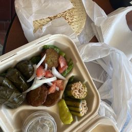 Vegetarian platter