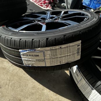 Discount Tire & Service Centers - The new tire and wheel set I received. Later discovered to have internal wheel damage. - Tires Near Me - Monrovia, California Discount Tire & Service Centers - The new tire and wheel set I received. Later discovered to have internal wheel damage. - Tires Near Me - Monrovia, California
