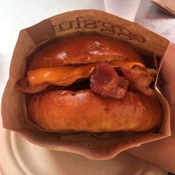 Eggslut - Bacon, Egg & Cheese - Breakfast & Brunch Near Me - Los Angeles, California Eggslut - Bacon, Egg & Cheese - Breakfast & Brunch Near Me - Los Angeles, California