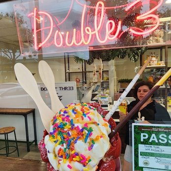 Double Three - Ice Cream & Frozen Yogurt Near Me - Kailua, Hawaii