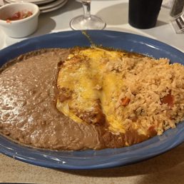 Cheese Enchilada plate Cheese Enchilada plate