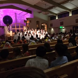 Our Lady of Guadalupe - Students sing their out