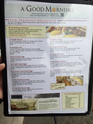Menu photo 8 A Good Morning Cafe Los Altos, CA Menu photo 8 A Good Morning Cafe Los Altos, CA
