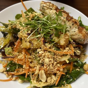 Fat Stork - Spicy salmon salad - New American Near Me - Davie, Florida Fat Stork - Spicy salmon salad - New American Near Me - Davie, Florida
