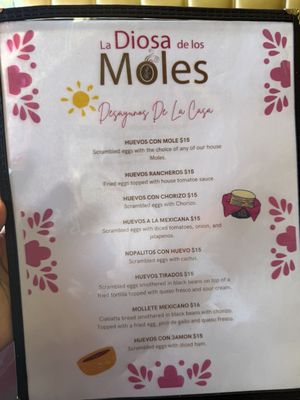 Menu photo 1 La Diosa de Los Moles Monterey Park, CA Menu photo 1 La Diosa de Los Moles Monterey Park, CA