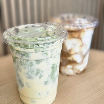Drip and Sip Coffee - Blended Coconut Matcha + Blended Coconut Coffee - Coffee & Tea Near Me - Chino, California Drip and Sip Coffee - Blended Coconut Matcha + Blended Coconut Coffee - Coffee & Tea Near Me - Chino, California