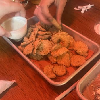 Fox Bros. Bar-B-Q - Fried Pickles - Barbeque Near Me - Atlanta, Georgia Fox Bros. Bar-B-Q - Fried Pickles - Barbeque Near Me - Atlanta, Georgia