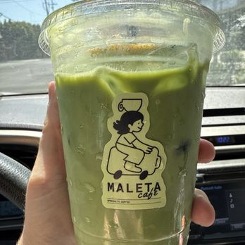 Maleta Cafe - Watermelon matcha - Cafes Near Me - Phoenix, Arizona