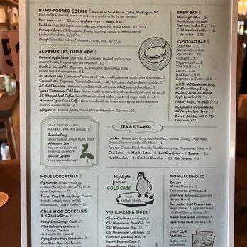 Artifact Coffee - Menu - Cafes Near Me - Baltimore, Maryland