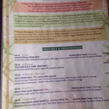 NaraDeva Thai Restaurant - Menu - Thai Near Me - Orlando, Florida NaraDeva Thai Restaurant - Menu - Thai Near Me - Orlando, Florida