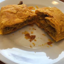 Curry chicken patty inside-delicious Curry chicken patty inside-delicious