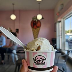 Kelly's Homemade Ice Cream - COOKIE BUTTER 2 SCOOPS