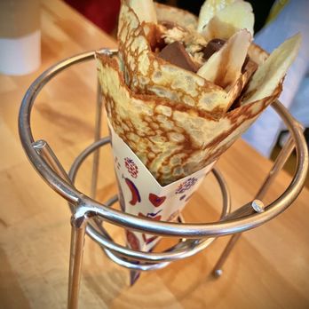 T-Swirl Crepe - Creative, fresh, enticing, delicious, filling, a crepe when you are on the go, this is the place to go. - Desserts Near Me - Great Neck, New York T-Swirl Crepe - Creative, fresh, enticing, delicious, filling, a crepe when you are on the go, this is the place to go. - Desserts Near Me - Great Neck, New York