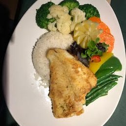 Chef Siva's fish dinner. As delicious as it is beautiful. Chef Siva's fish dinner. As delicious as it is beautiful.