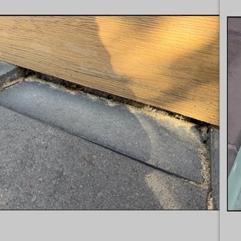 Unique Home Builders - Misc cracked coping, sinking pavers, dirt left in pool. - Masonry/Concrete Near Me - Encino, California
