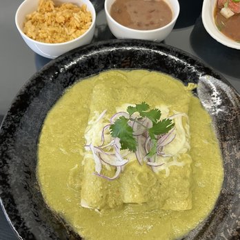 El Sol De Mexico - enchilada suizas $17.50 - Seafood Near Me - East Los Angeles, California