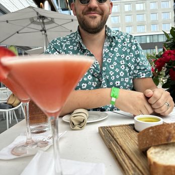 SAVR - Strawberry basil and mint martini - American Near Me - Boston, Massachusetts SAVR - Strawberry basil and mint martini - American Near Me - Boston, Massachusetts