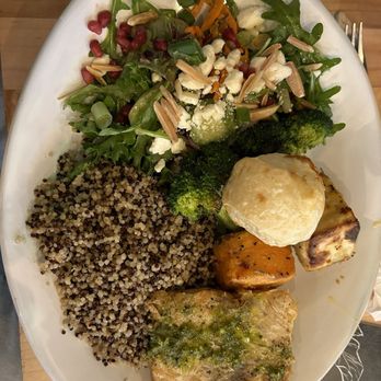 Aubergine Kitchen - Wild Salmon (GF, DF)nuts - Mediterranean Near Me - Orem, Utah