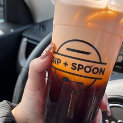 Sip + Spoon - Thai tea