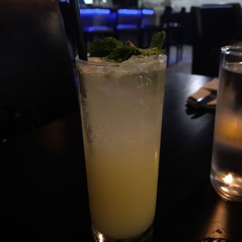 Sazon - Unfortunately forgot what this is called but it's some kind of pineapple mojito - Lounges Near Me - Staten Island, New York