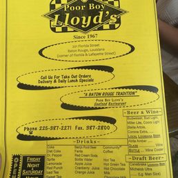 Menu Menu