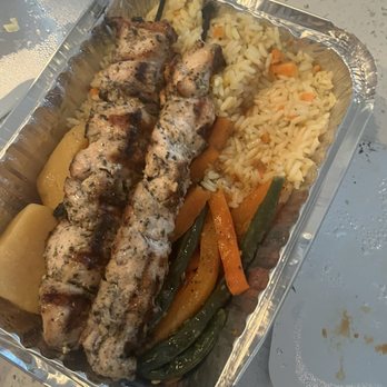 Poseidon Greek Restaurant - Chicken saouvlaki - Greek Near Me - Langley, British Columbia Poseidon Greek Restaurant - Chicken saouvlaki - Greek Near Me - Langley, British Columbia