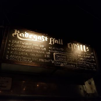 Radegast Hall and Biergarten - Grill Menu - Pubs Near Me - Brooklyn, New York