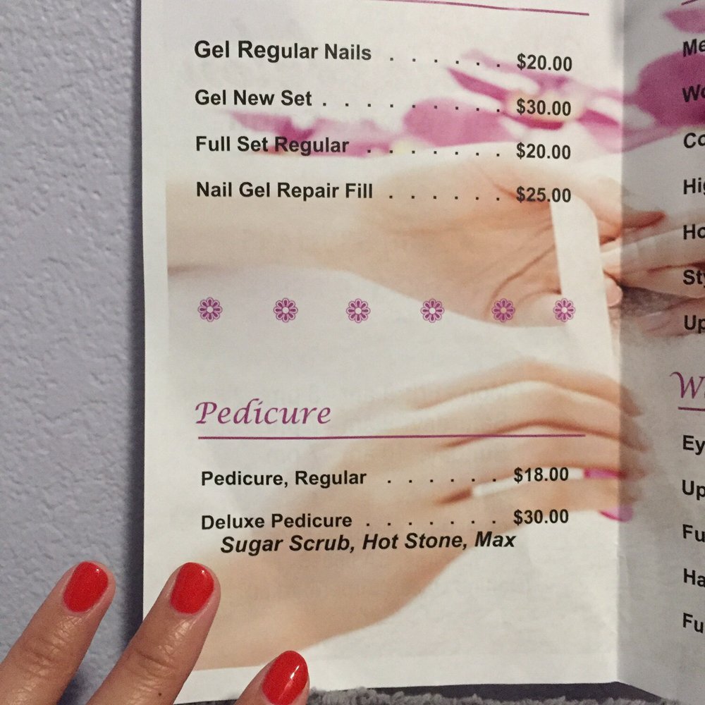 My beautiful gel manicure! My beautiful gel manicure!