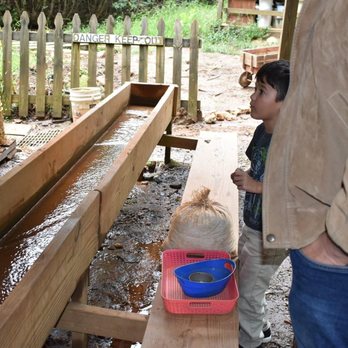 Old Cardinal Gem Mine - Bucket of dirt ready to be gone through - Tours Near Me - Franklin, North Carolina