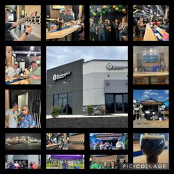 Boondoggler’s Brewing - Collage of brewery, employees, and events