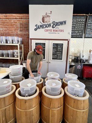 Jameson Brown Coffee Roasters by null