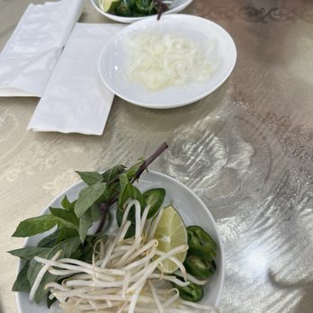 Fulton Pho - E8. Pickled Onion & typical Pho sides - Noodles Near Me - Arden-Arcade, California