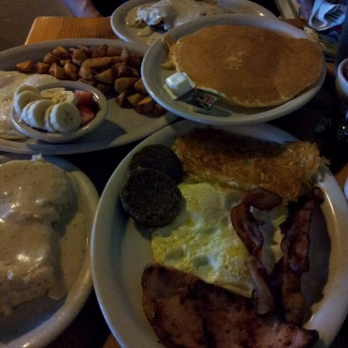 Oldwest Cafe - Table too small... D: - Breakfast & Brunch Near Me - Bedford, Texas