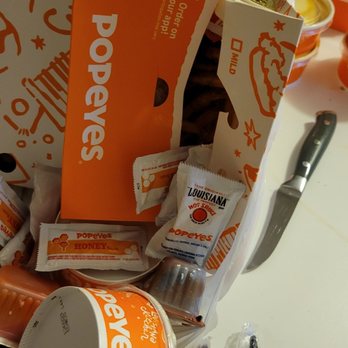 Popeyes Louisiana Kitchen - Why????!!! Yall like your food all over the damn bag or what smh - Fast Food Near Me - Layton, Utah Popeyes Louisiana Kitchen - Why????!!! Yall like your food all over the damn bag or what smh - Fast Food Near Me - Layton, Utah